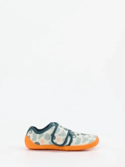 Kinder Affenzahn – Kinder-Hausschuh aus Textil Orange