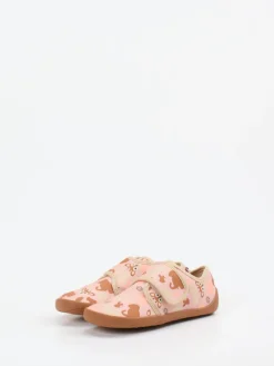 – Kinder-Hausschuh aus Textil Rosé*Affenzahn Sale