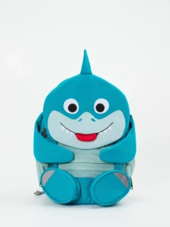 Kinder Affenzahn – Kinderrucksack aus Textil im Hai-Design