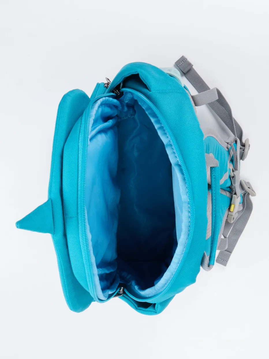 Kinder Affenzahn – Kinderrucksack aus Textil im Hai-Design