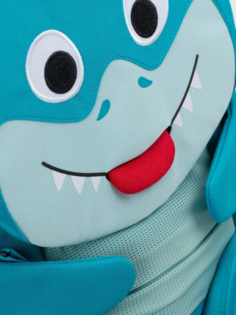 Kinder Affenzahn – Kinderrucksack aus Textil im Hai-Design