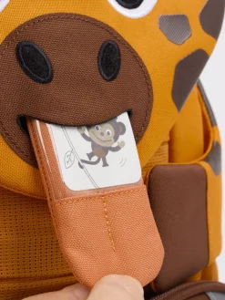 – Kinderrucksack aus Textil mit Giraffenmotiv*Affenzahn Discount