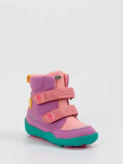 Kinder Affenzahn – Kinder-Winterboots aus Textil Pfirsichrosa