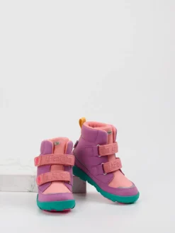 Kinder Affenzahn – Kinder-Winterboots aus Textil Pfirsichrosa