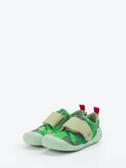 Kinder Affenzahn – Krabbelschuhe aus Canvas in Camouflage