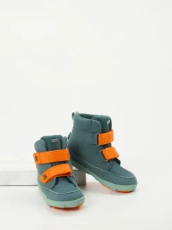 Kinder Affenzahn – Winterboots aus Textil in Petrolgrün