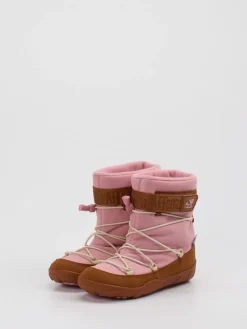 Kinder Affenzahn – Winterstiefel aus Textil in Rosa