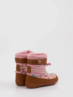 Kinder Affenzahn – Winterstiefel aus Textil in Rosa