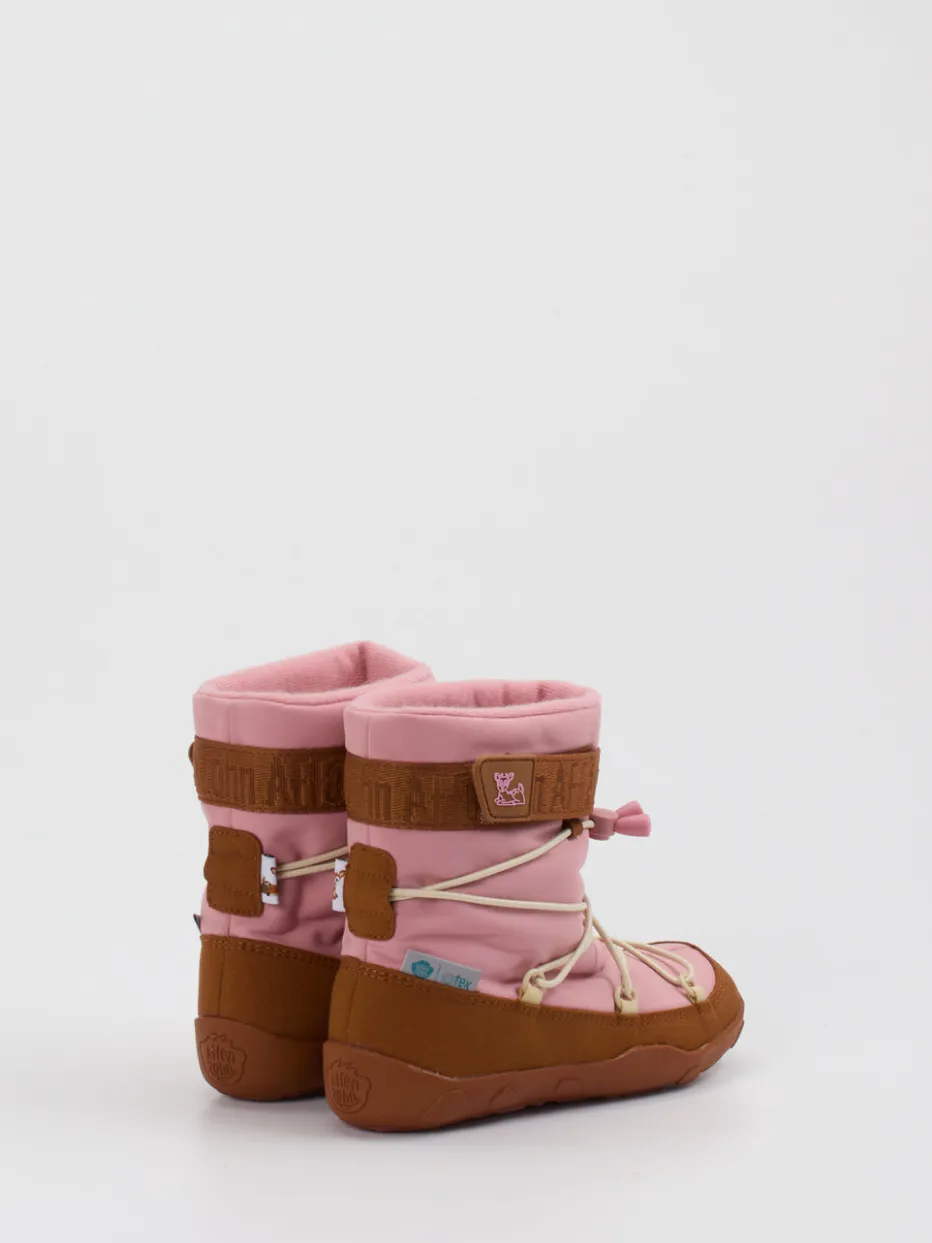 Kinder Affenzahn – Winterstiefel aus Textil in Rosa