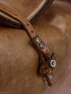 – Schultertasche aus Kalbleder cognac*Alchimia Hot