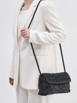 Allan K – Schultertasche aus Flechtleder*Allan K - Antwerp Sale