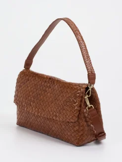 Allan K – Schultertasche aus Flechtleder*Allan K - Antwerp Clearance