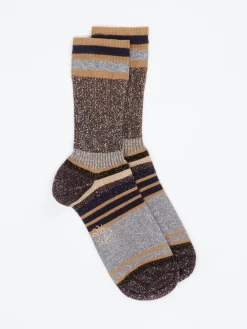 Damen Alto Milano – Damensocken aus Textil mit Lurex