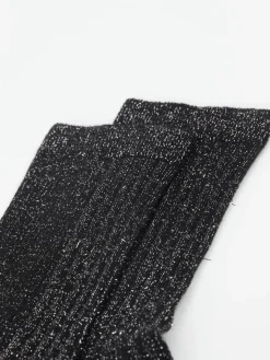 – Damensocken aus Textil mit Lurex*Alto Milano Hot