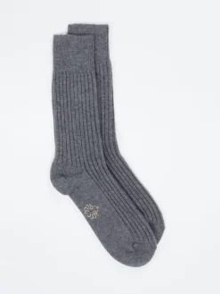 Herren Alto Milano – Feinstricksocken aus Wolle in