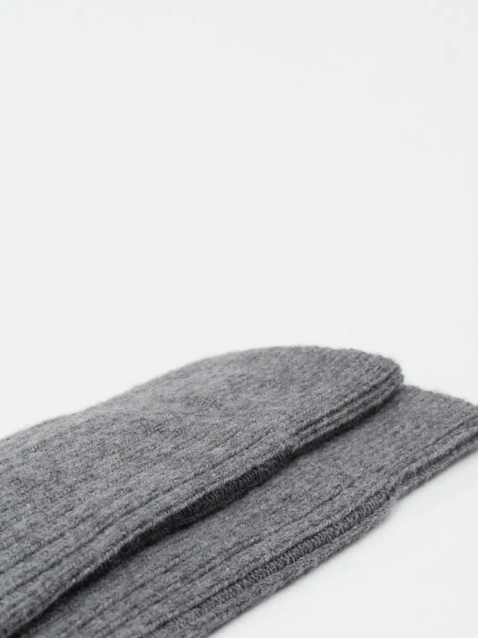 Herren Alto Milano – Feinstricksocken aus Wolle in