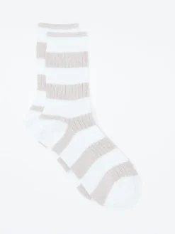 – Freizeitsocken aus Textil mit Lurex*Alto Milano Hot