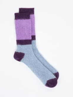 Damen Alto Milano – Freizeitsocken aus Mohair-Mix hell