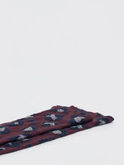 – Kniestrümpfe aus Wolle mit Leomuster*Alto Milano Clearance