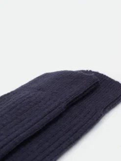 – Rippstricksocken aus Wolle Dunkel*Alto Milano Online