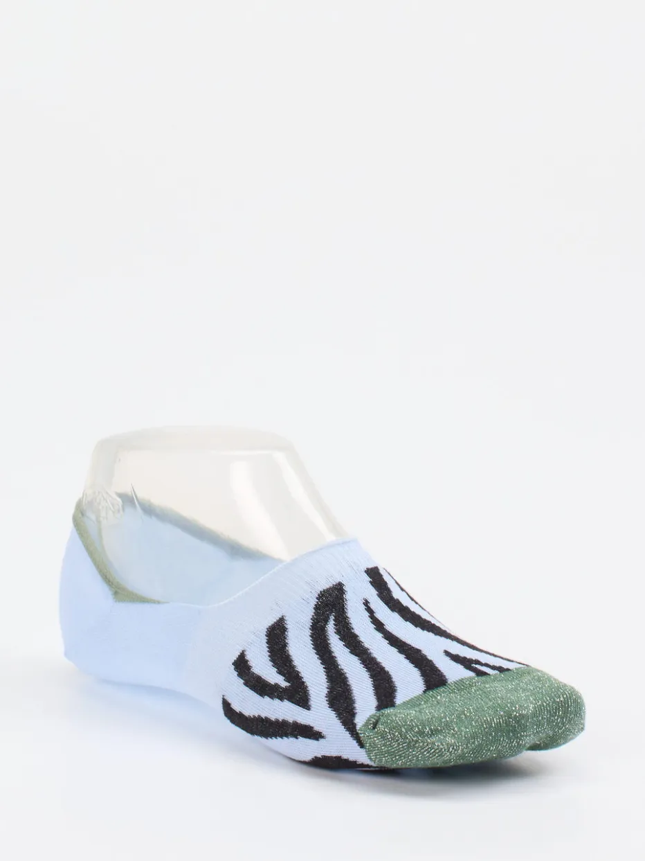 Damen Alto Milano – Sneaker-Socke aus Baumwollmix hell