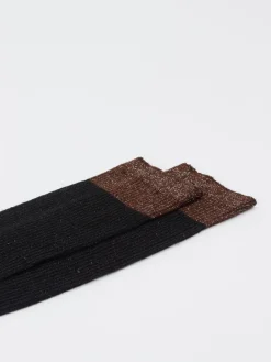 Damen Alto Milano – Socken aus Textil mit Lurex-Effekt