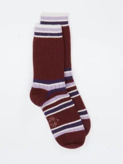 – Socken aus Wolle mit Ringelstruktur*Alto Milano Best