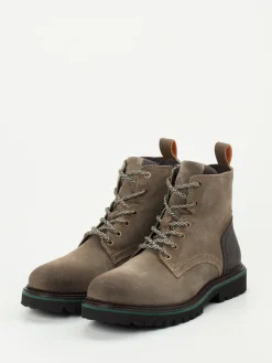 Herren Ambitious – Schnürboots aus Veloursleder in Taupe