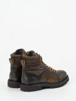 – Schnürboots aus Kalbleder Dunkel*Ambitious Sale