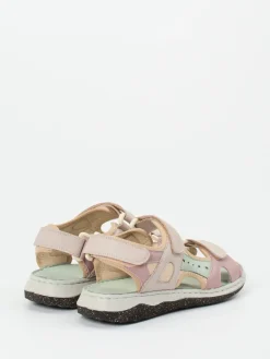 Damen Andrea Conti – Komfortsandalen aus Kalbleder mehrfarbig