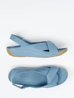 Damen Andrea Conti – Komfort-Sandale aus Kalbleder jeans