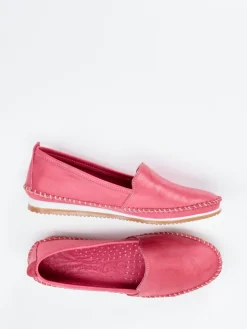 Damen Andrea Conti – Mokassin-Slipper aus Kalbleder