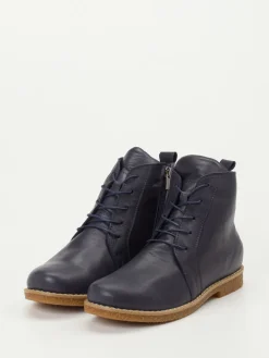 Damen Andrea Conti – Schnürboots aus Kalbleder Dunkel