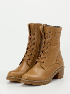 – Schnürboots aus Kalbleder cognac*Andrea Conti Sale