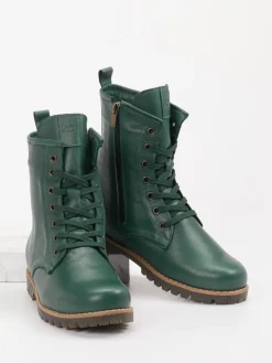 – Schnürboots aus Kalbleder Tannen*Andrea Conti New