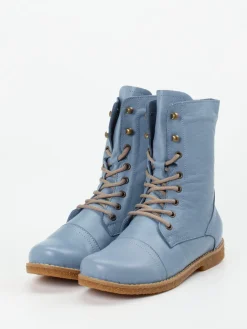 Damen Andrea Conti – Schnürstiefelette aus Kalbleder tauben