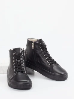 Damen Andrea Conti – Schnürstiefelette aus Kalbleder