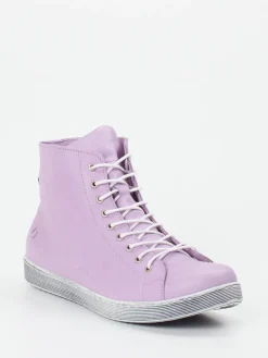 Damen Andrea Conti – Schnürstiefelette aus Kalbleder Flieder