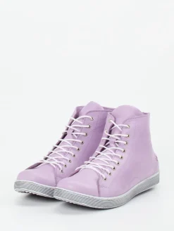 Damen Andrea Conti – Schnürstiefelette aus Kalbleder Flieder