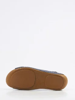 – Slingback-Sandalen aus Kalbleder Dunkel*Andrea Conti Discount