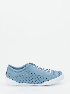 – Sneaker aus Kalbleder jeans*Andrea Conti Online