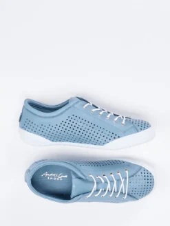 – Sneaker aus Kalbleder jeans*Andrea Conti Online