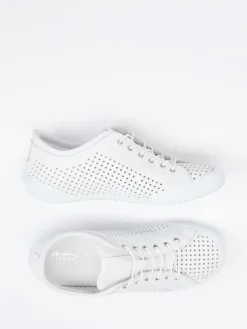 – Sneaker aus Kalbleder in Offwhite*Andrea Conti