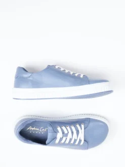 – Sneaker aus Kalbleder in Jeans*Andrea Conti Outlet