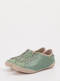 – Sneaker aus Kalbleder in Salbei*Andrea Conti Sale