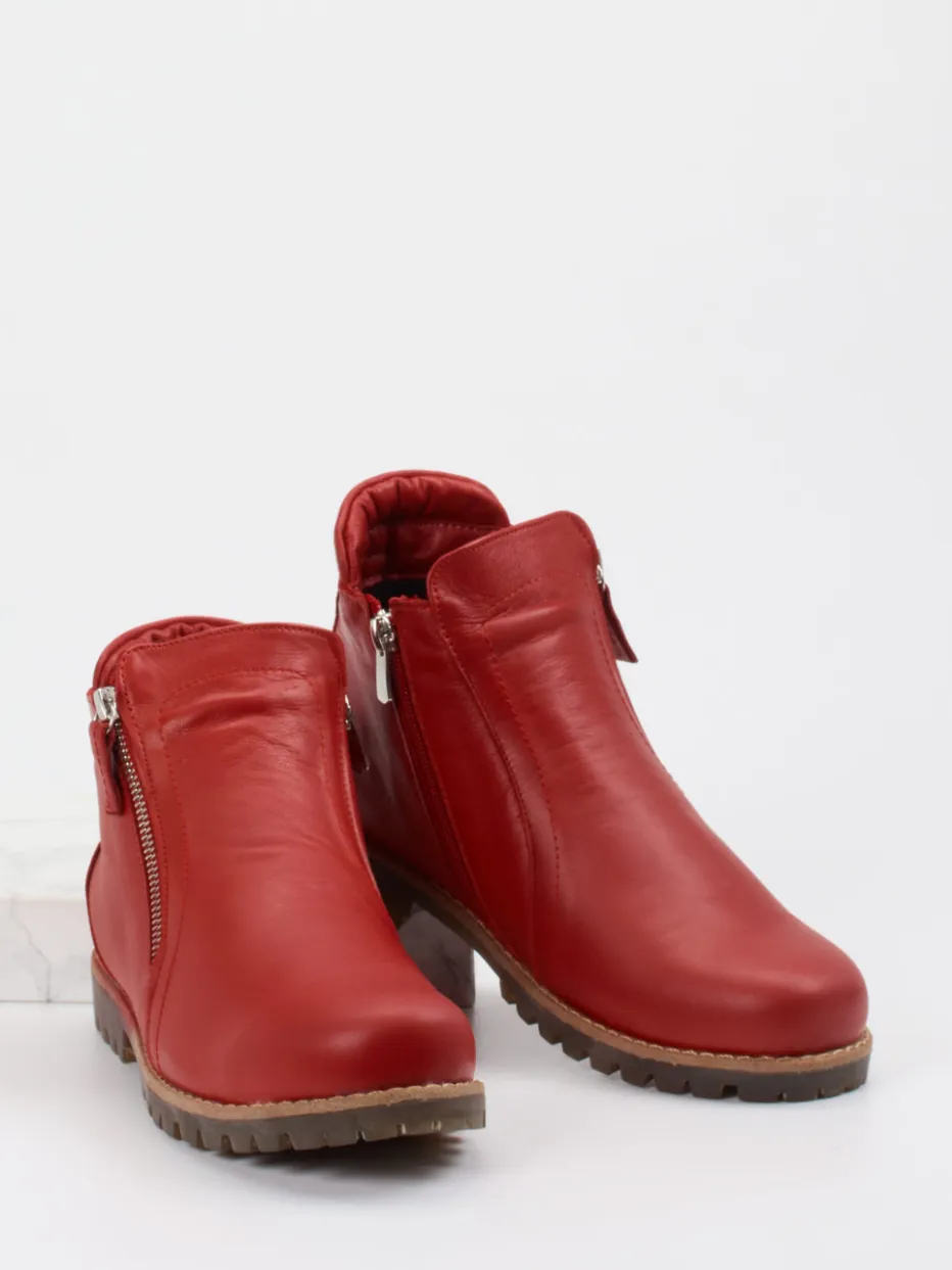 Damen Andrea Conti – Stiefeletten aus Kalbleder tomaten