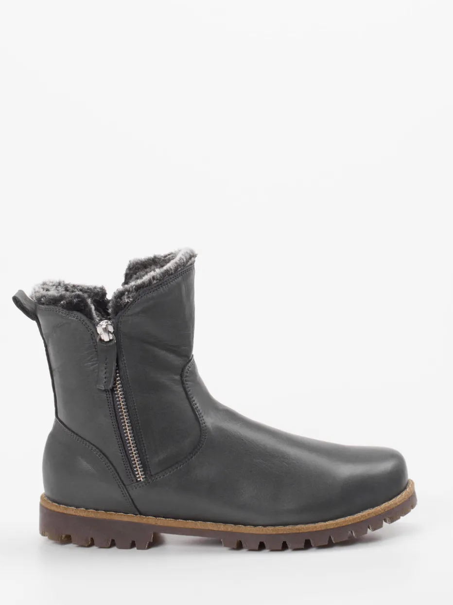 – Stiefelette aus Kalbleder anthrazit*Andrea Conti Clearance