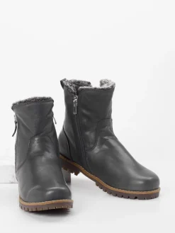 – Stiefelette aus Kalbleder anthrazit*Andrea Conti Clearance