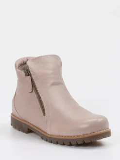 – Stiefeletten aus Kalbleder in Altrosé*Andrea Conti Hot