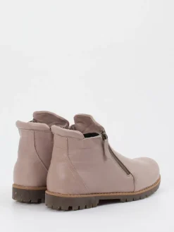 – Stiefeletten aus Kalbleder in Altrosé*Andrea Conti Hot